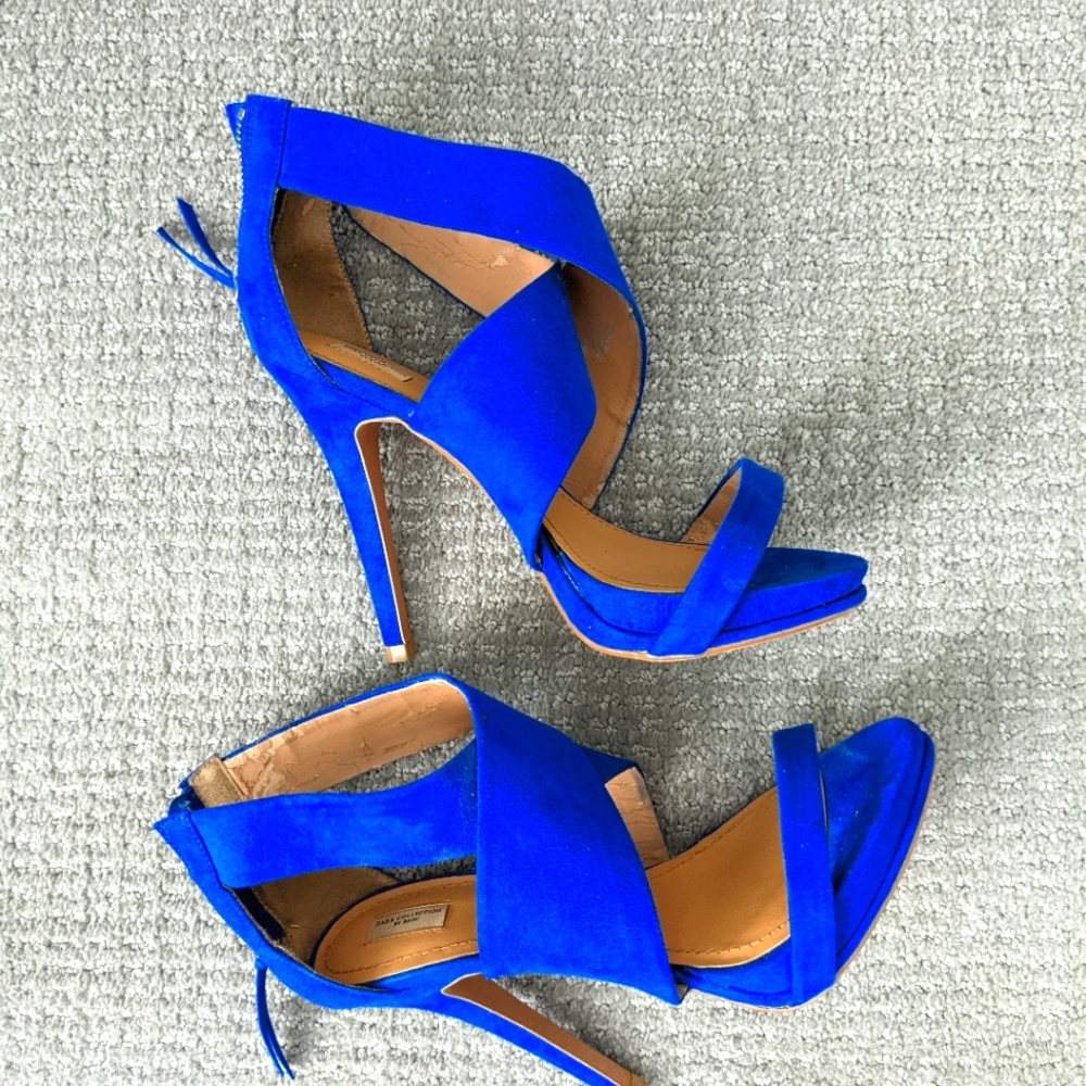 Brandnew Zara heeled sandals